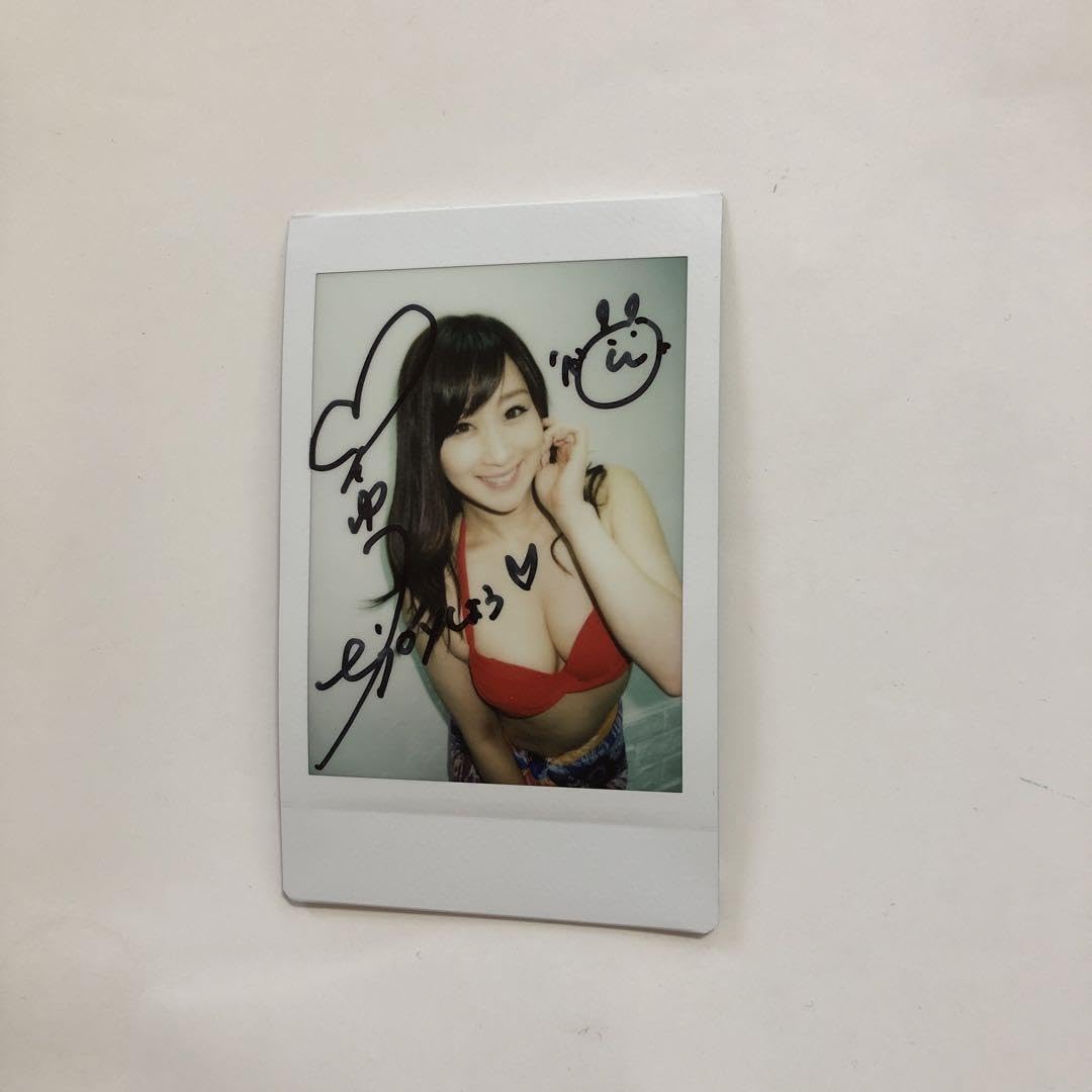 川上ゆう 直筆サイン入りチェキ 川上ゆうさんの直筆サイン入りチェキ2